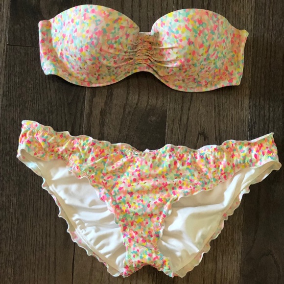 Vintage Victoria’s Secret Strapless Bikini… - Picture 1 of 11